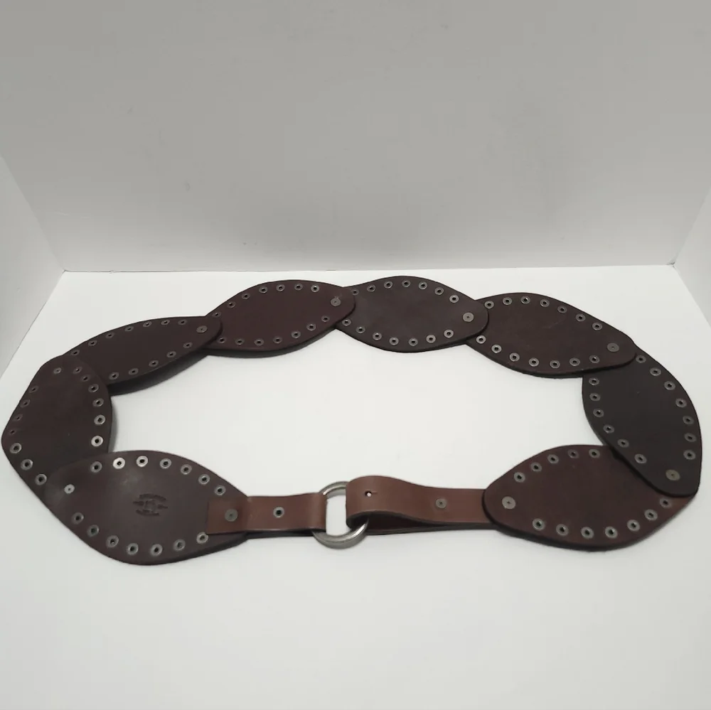 Idyllwind Miranda Lambert Womens Western Belt Size XL Del Rio Concho Calf Hair - Picture 4 of 7